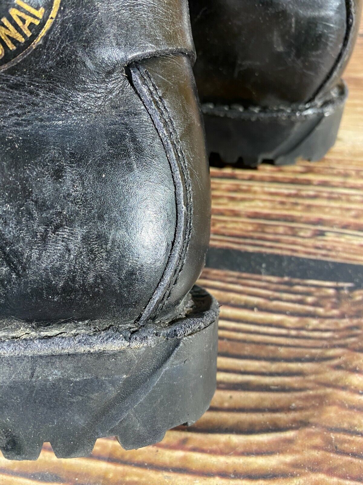Dachstein Leather Alpine Ski Boots EU 42 US 8.5 Vintage KL107