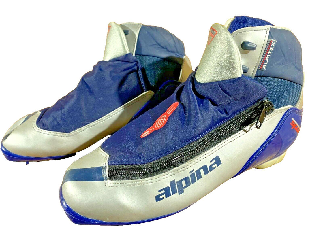 Alpina 314 Nordic Cross Country Ski Boots Size EU39 US7 for NNN 2933
