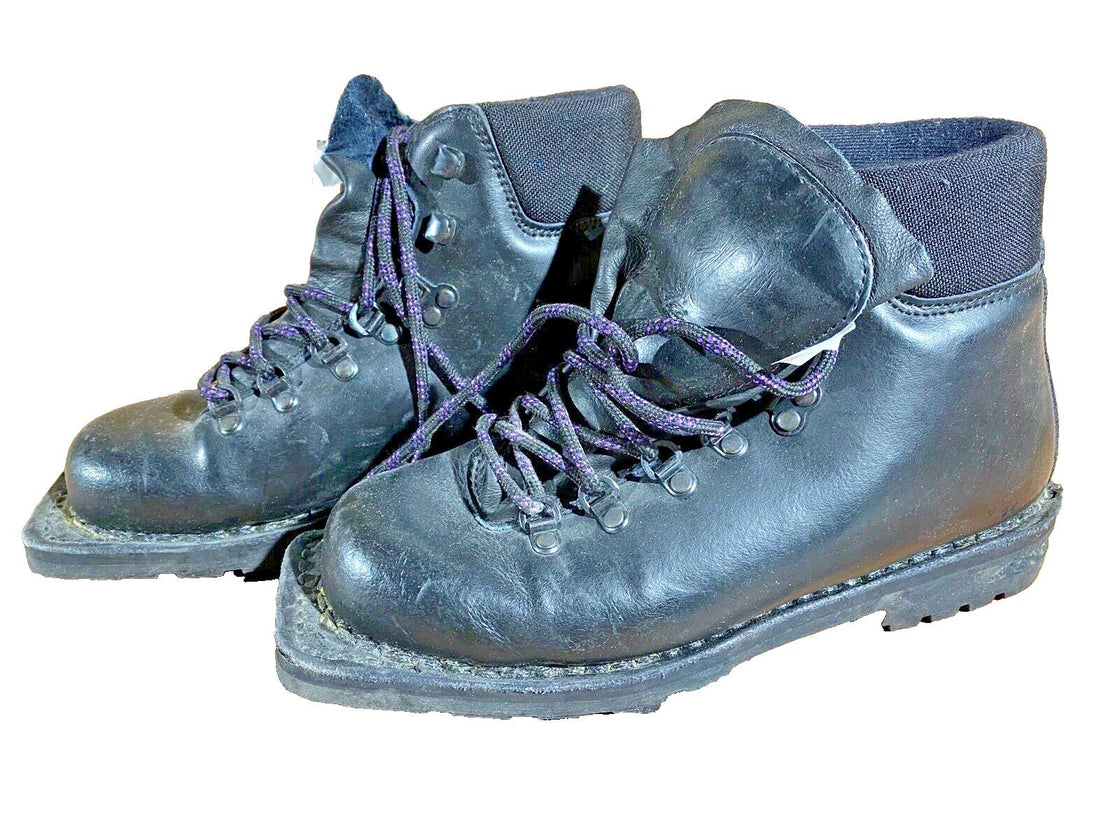 Skywalk Telemark Nordic Norm Cross Ski Boots Size EU39.5 US6.5 NN 75mm 1607