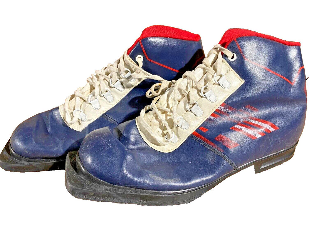Alfa Retro Vintage Nordic Norm Cross Country Ski Boots EU41 US8.5 NN 75mm 1756