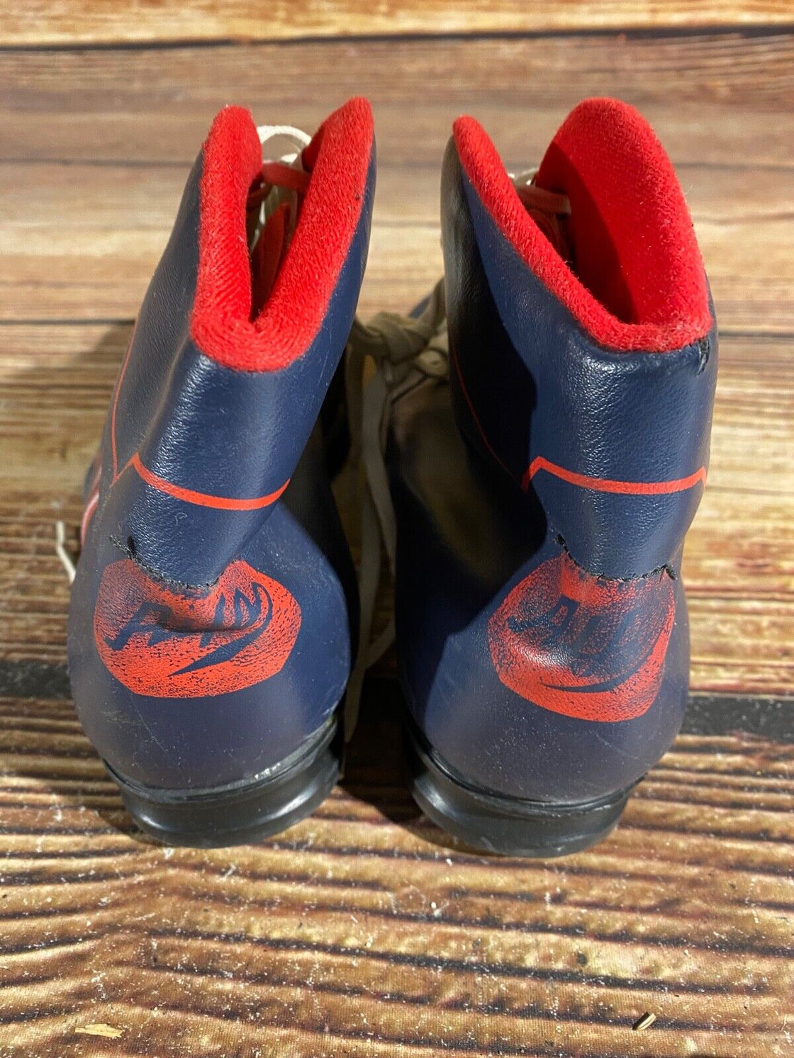 Alfa Retro Vintage Nordic Norm Cross Country Ski Boots EU41 US8.5 NN 75mm 1756