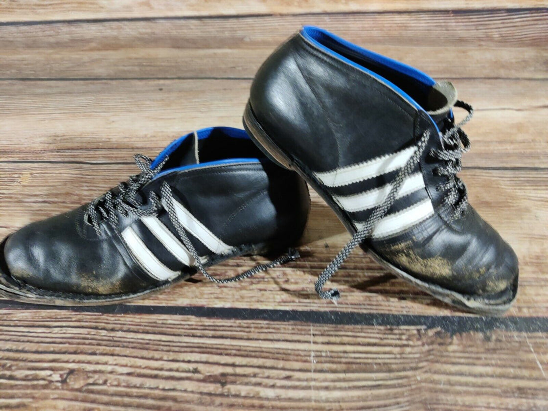 JETTE Vintage Cross Country Ski Boots Kandahar Old Cable Binding EU43 US9 KL39