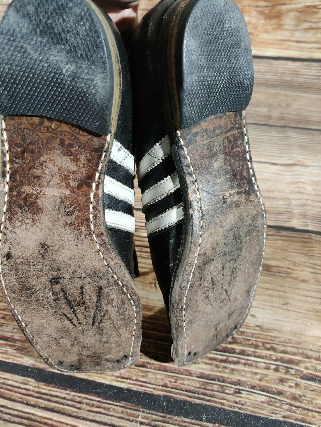 JETTE Vintage Cross Country Ski Boots Kandahar Old Cable Binding EU43 US9 KL39