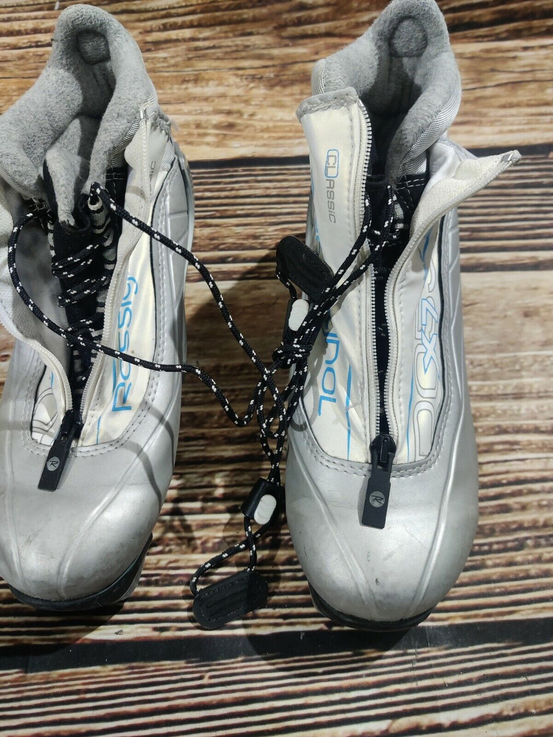 Rossignol X7 Classic Nordic Cross Country Ski Boots Size EU38 US6 NNN 2794