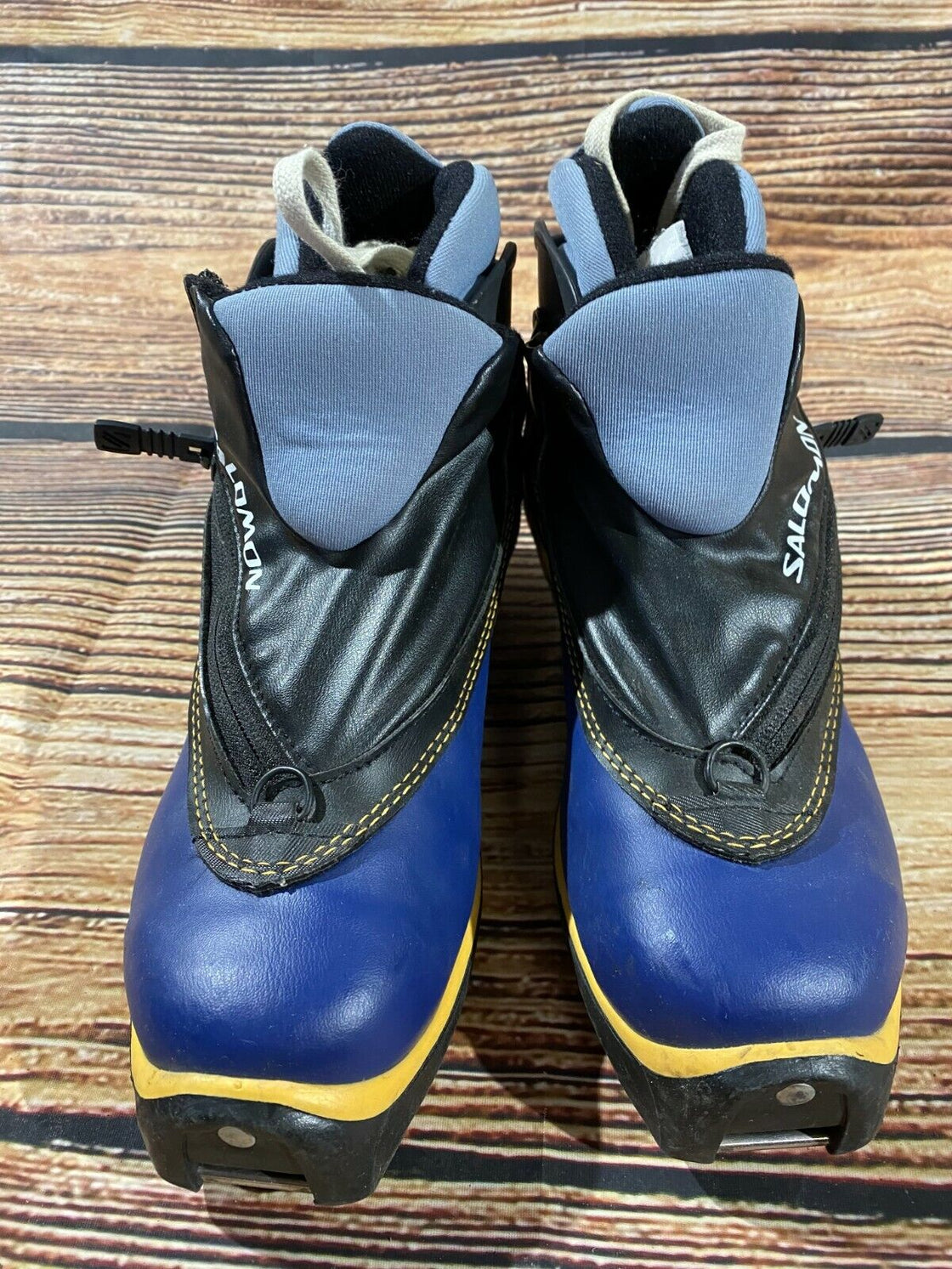 SALOMON E7 Nordic Cross Country Ski Boots Size EU37 US5 SNS Profil 2357