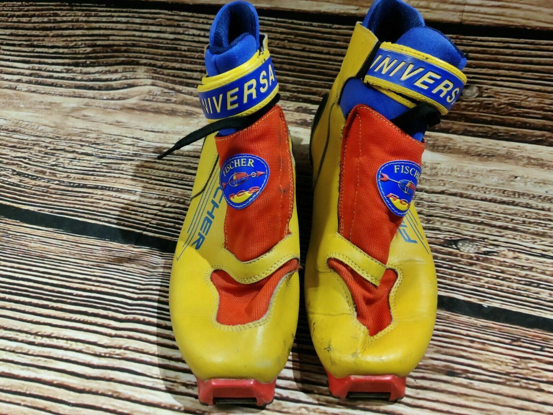 Fischer Nordic Cross Country Classic Ski Boots Size EU38 US6 SNS Profil 1138