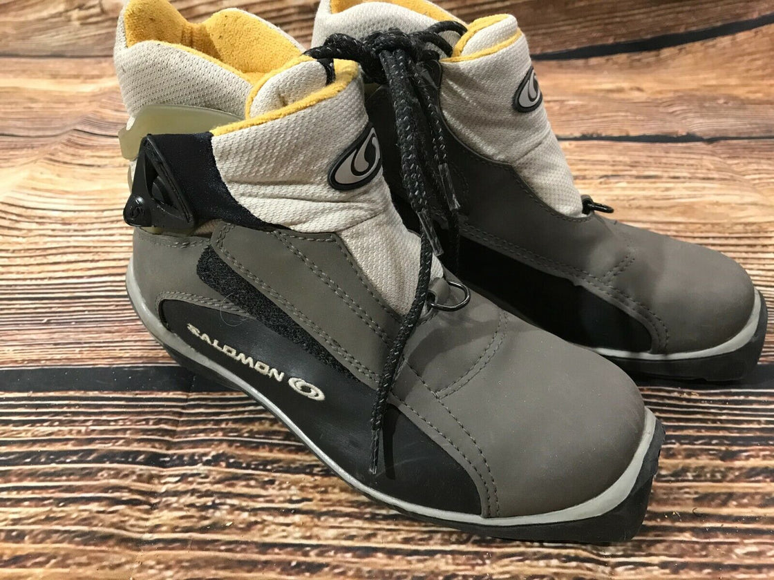 SALOMON Nordic Classic Cross Country Ski Boots Size EU37 US5.5 SNS Profil 2162