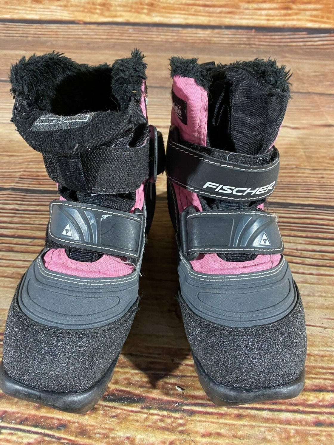 Fischer Snow Star Kids Nordic Cross Country Ski Boots Size EU30 US12 NNN F-120
