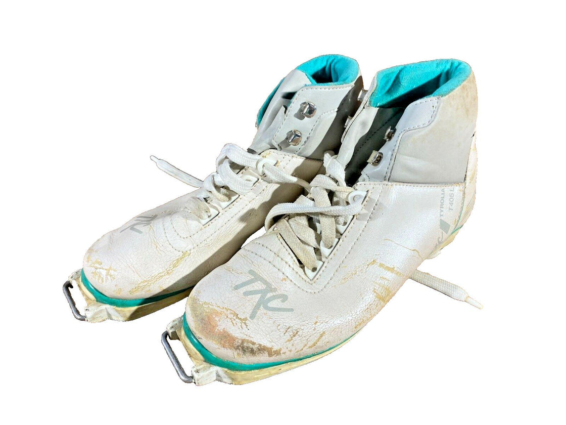 TYROLIA Vintage Nordic Cross Country Ski Boots EU40 US7 UK6 TXC Bindings 3255