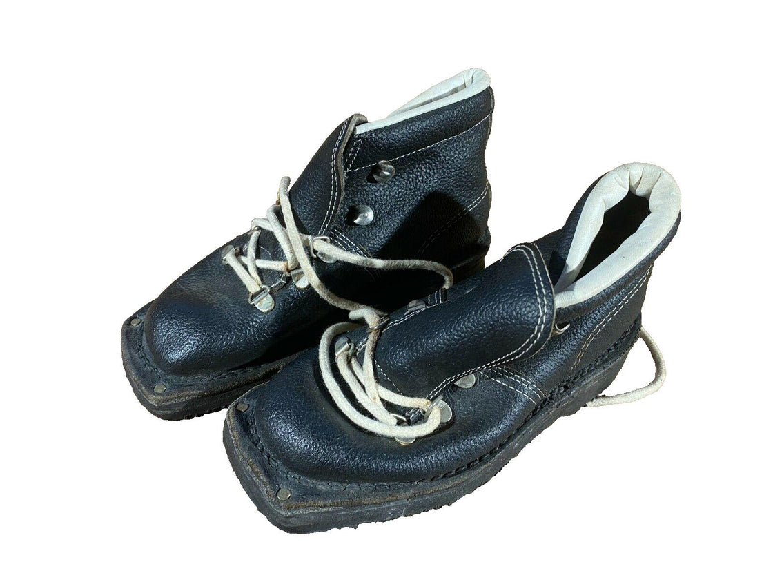 DALEX Vintage Nordic Cross Country Ski Boots EU29 US11 Retro Kandahar Cable KL51