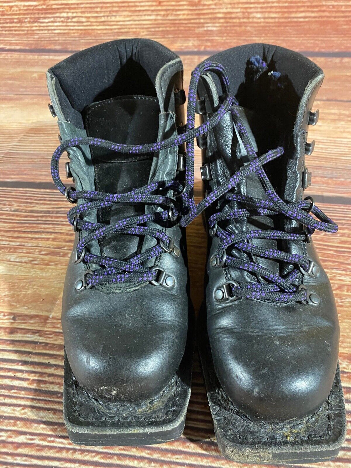 Artex Telemark Nordic Norm Cross Ski Boots Size EU38 US6 NN 75mm 1612