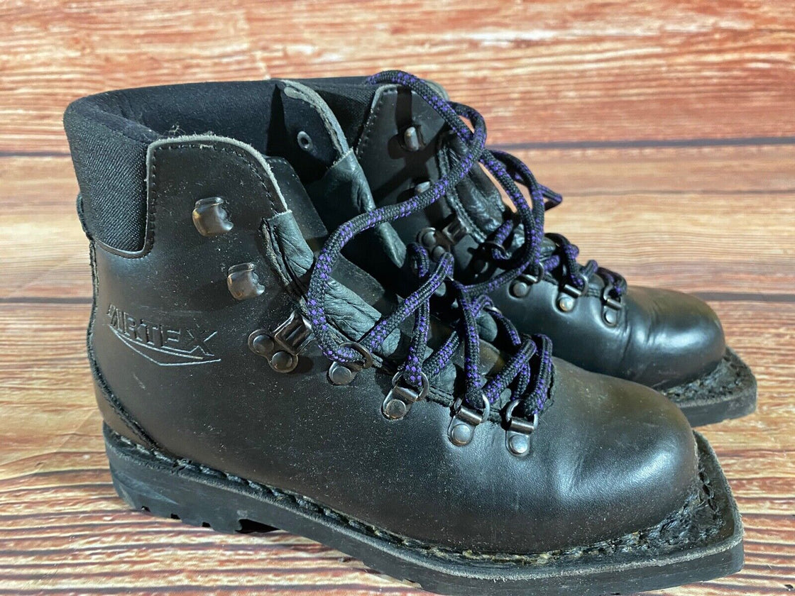 Artex Telemark Nordic Norm Cross Ski Boots Size EU38 US6 NN 75mm 1612