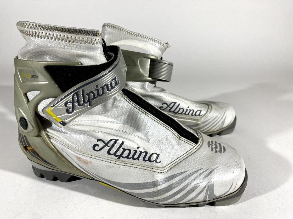 Alpina Eve30S Nordic Cross Country Ski Boots Size EU39 US8 for NNN 785