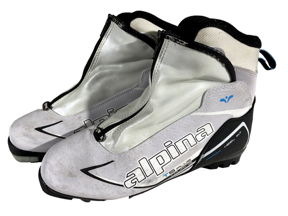 Alpina T5 Plus Nordic Cross Country Ski Boots Size EU38 US6 for NNN 2928