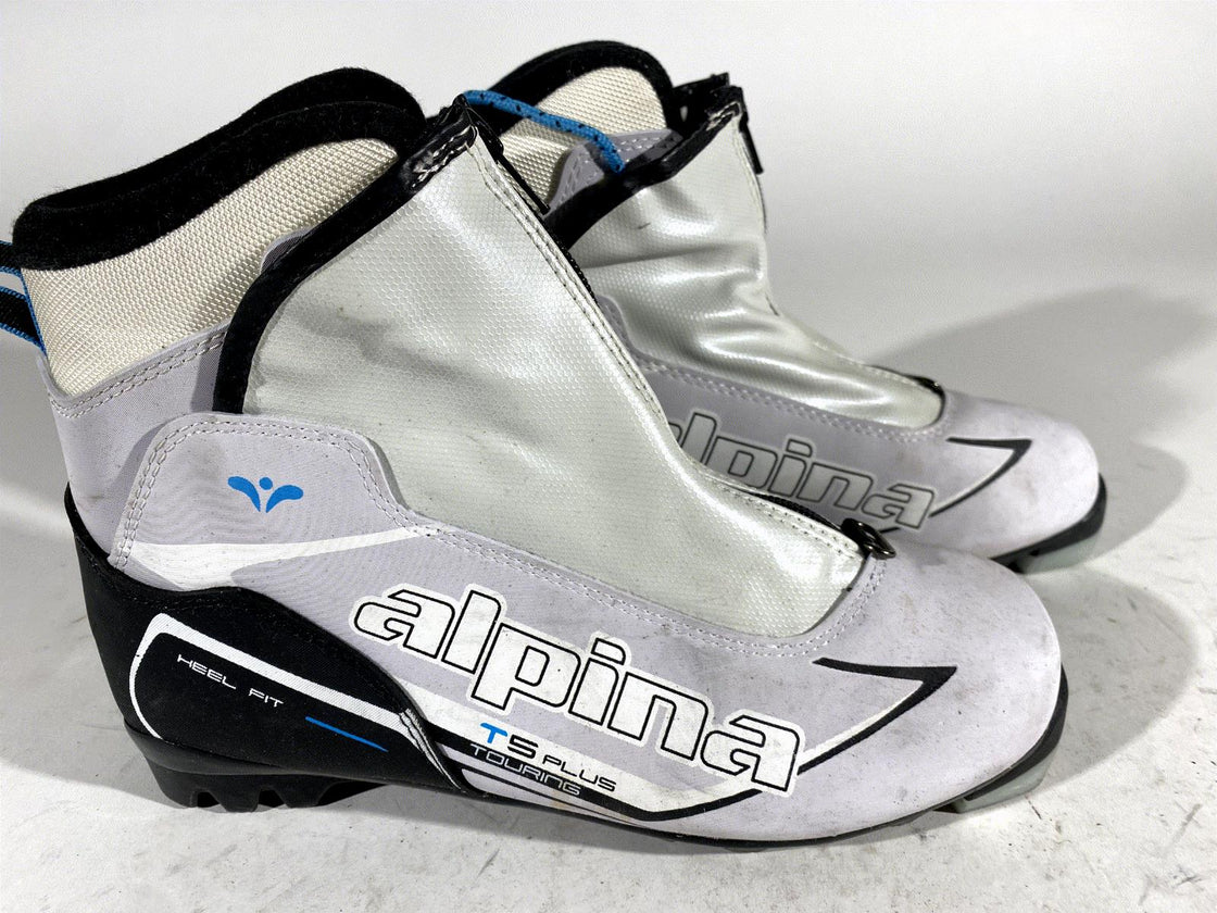 Alpina T5 Plus Nordic Cross Country Ski Boots Size EU38 US6 for NNN 2928