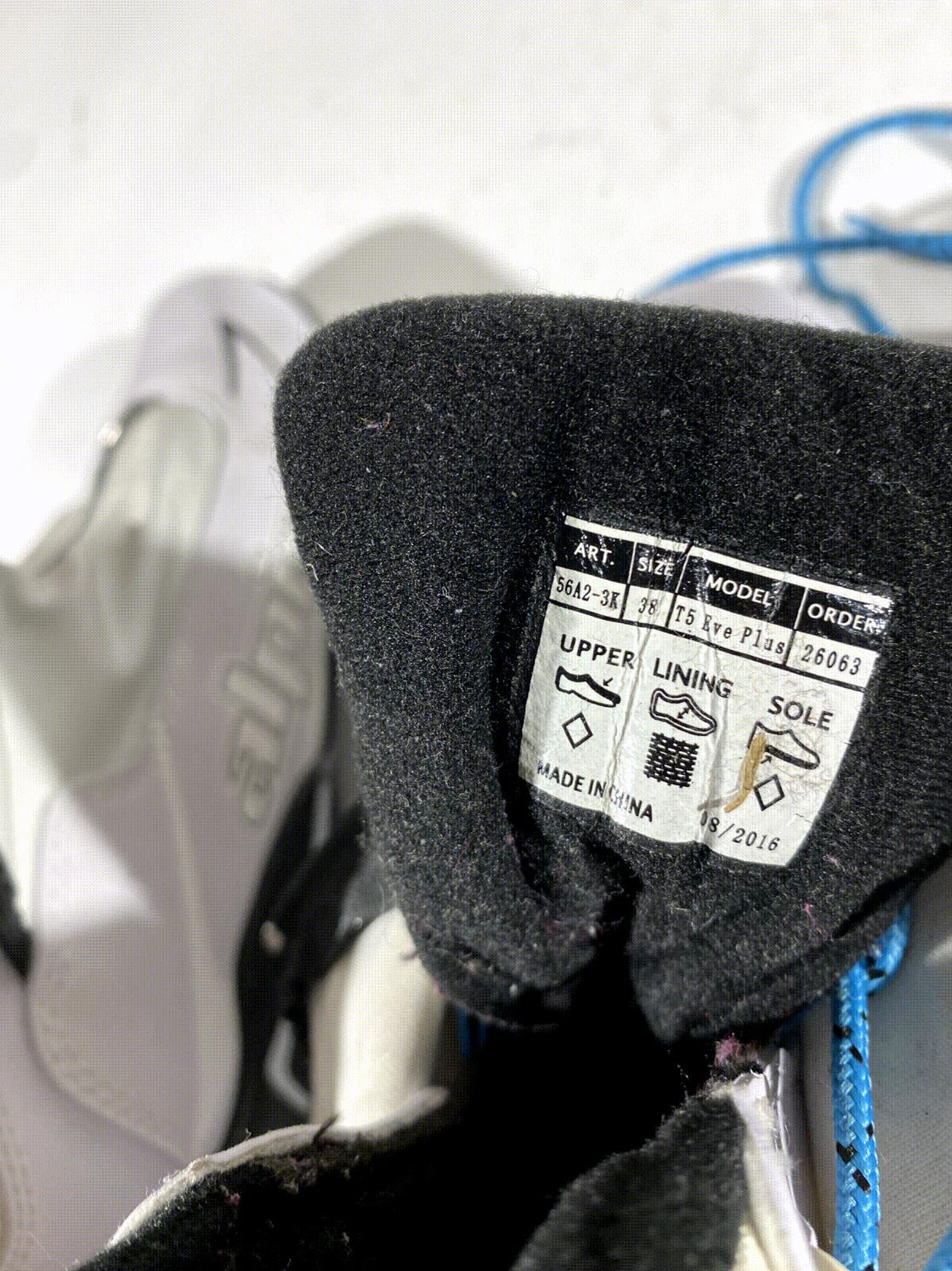 Alpina T5 Plus Nordic Cross Country Ski Boots Size EU38 US6 for NNN 2928