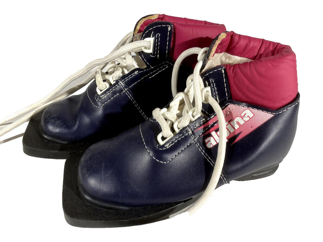 Alpina Retro Vintage Nordic Norm Cross Country Ski Boots EU29 US11 NN 75mm 1775