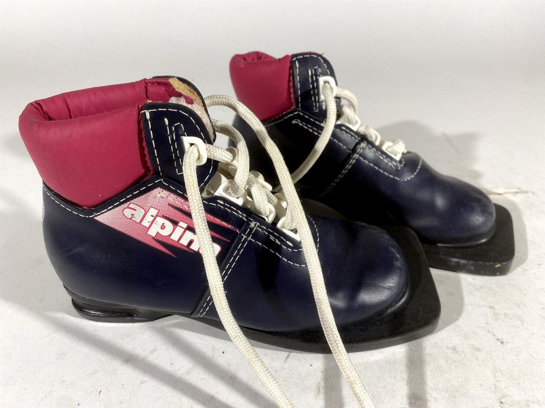 Alpina Retro Vintage Nordic Norm Cross Country Ski Boots EU29 US11 NN 75mm 1775