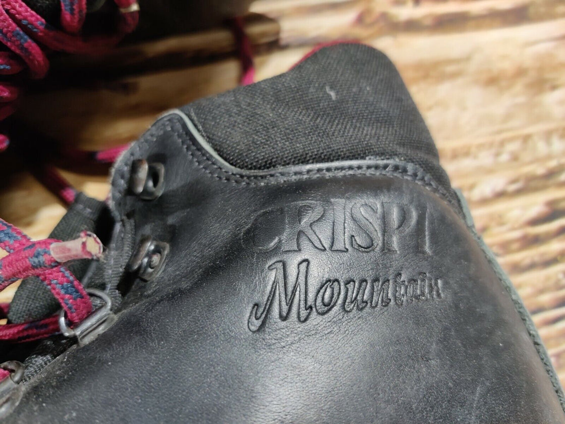 Crispi Mountain Telemark Nordic Backcountry Ski Boots Size EU39 US7 NN 75mm 1649