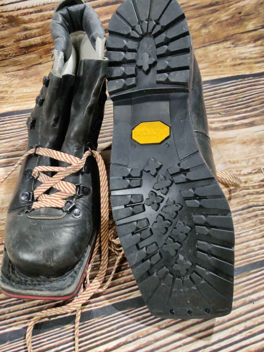 ALFA Sondre Telemark Ski Boots Nordic Norm NN 75mm 3pin Size EU39 US7 1668