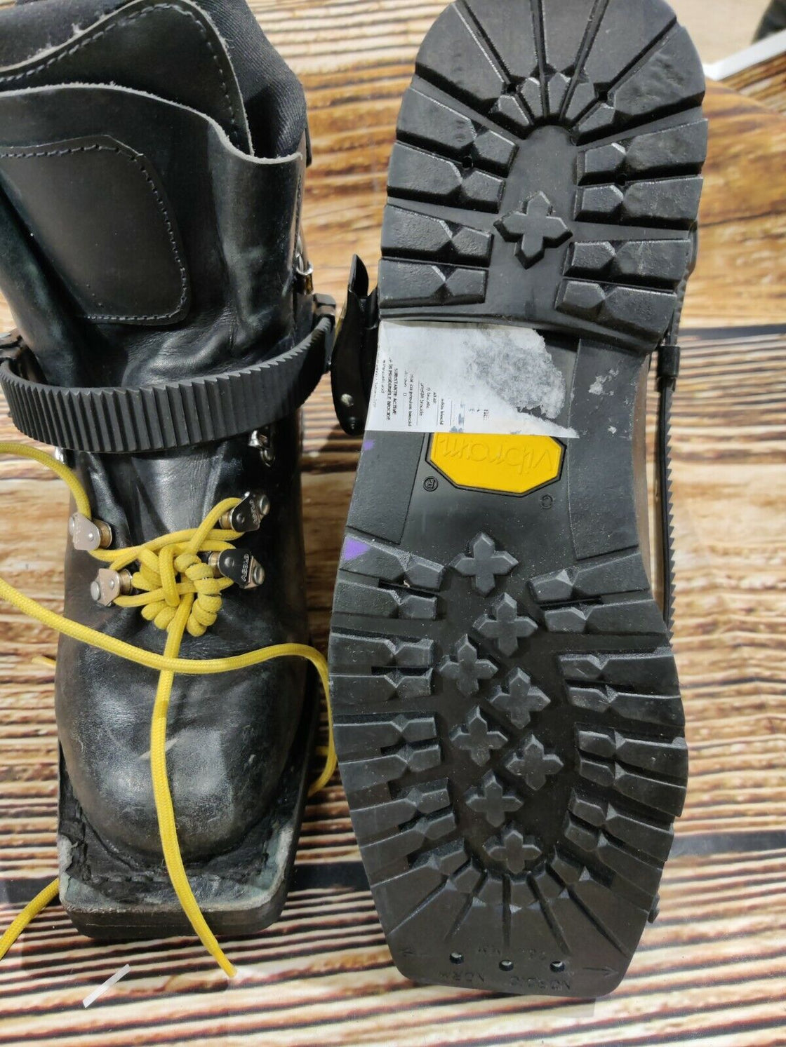 Asolo Extreme Plus Telemark Backcountry Ski Boots Size EU38 2/3 NN 75mm 1663