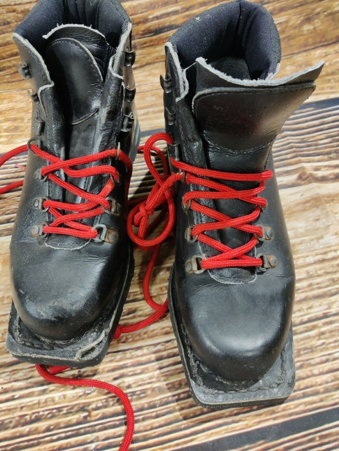 LUNDHAGS Telemark Ski Boots Nordic Norm NN 75mm 3pin Size EU37 US5.5 1630