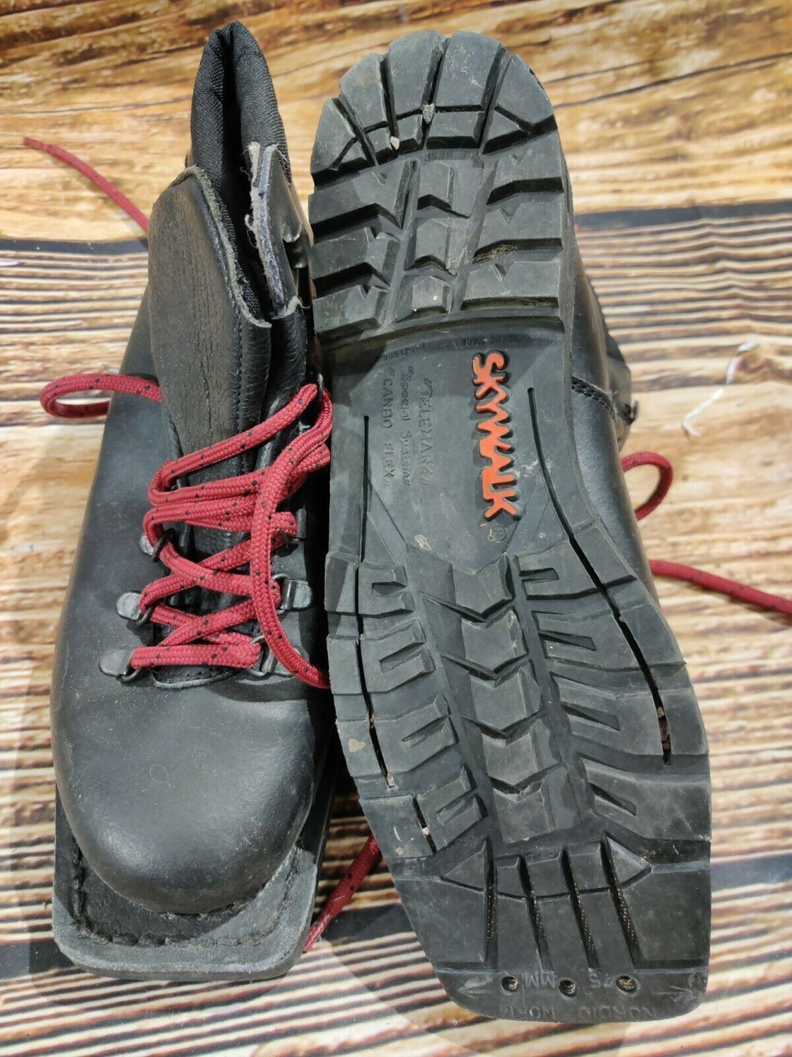 GARMONT Telemark Ski Boots Nordic Norm NN 75mm 3pin Size EU38 US5.5 1626