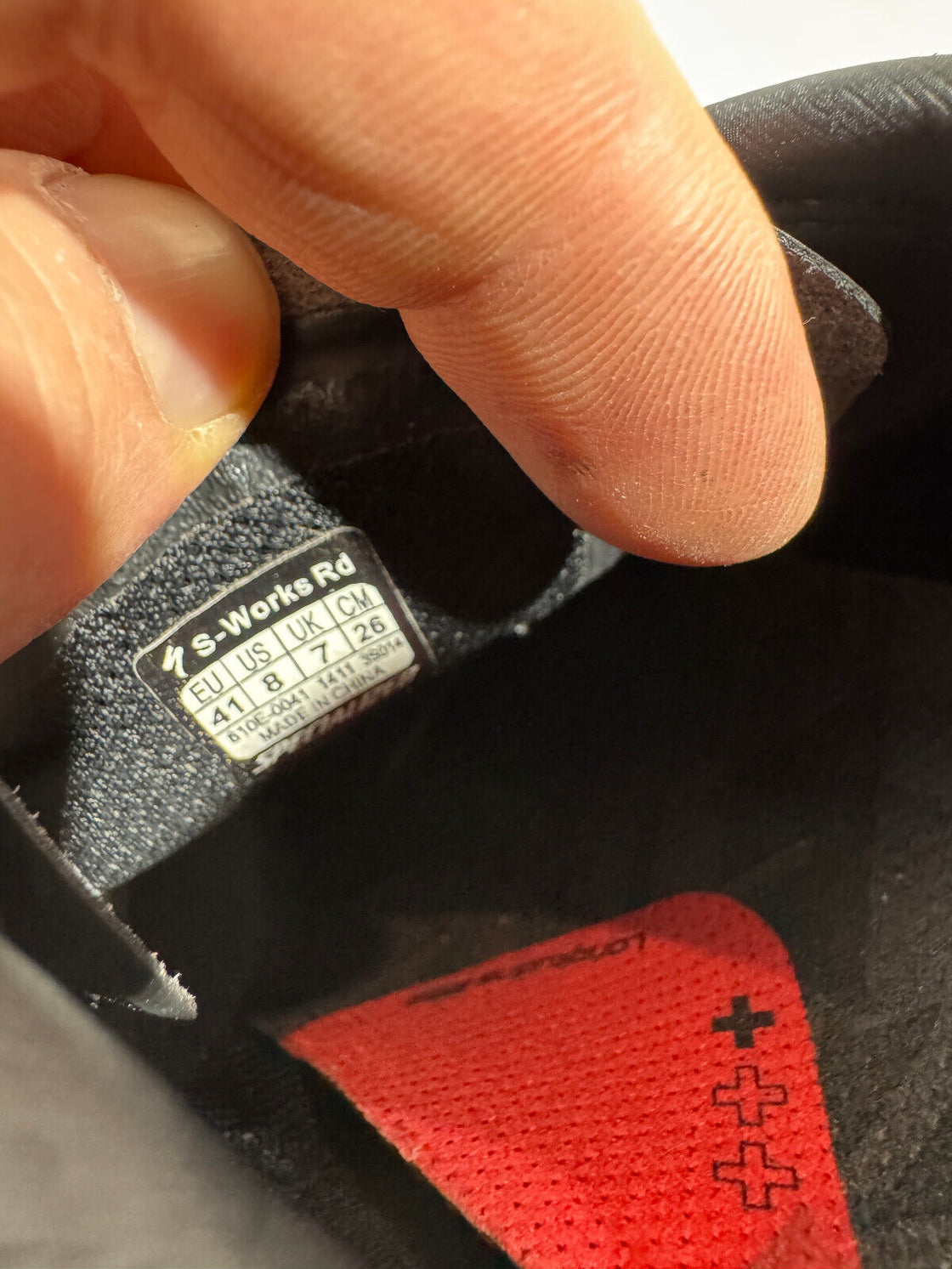 SPECIALIZED S-WORKS Cycling Road Shoes EU41 US8 UK7 Mondo 260 mm cs636