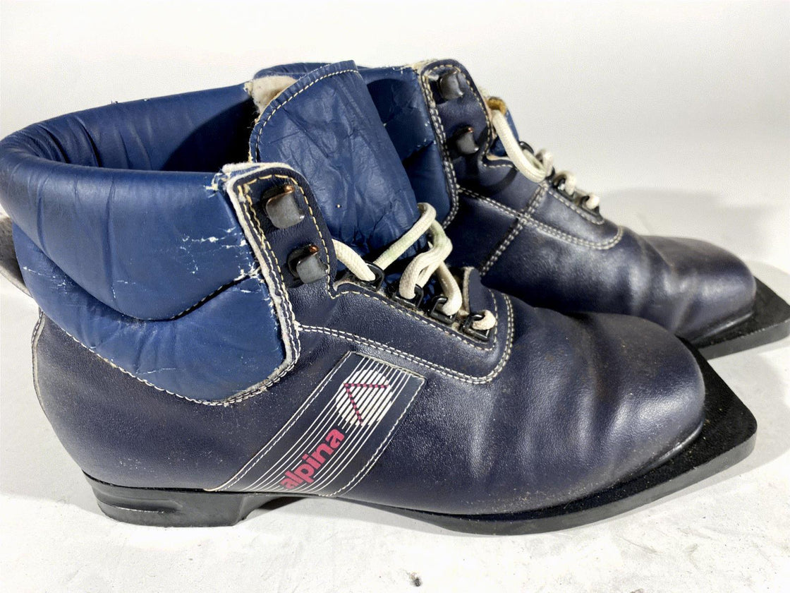 Alpina Nordic Norm Cross Country Ski Boots Size EU40 US7.5 NN 75mm 1738
