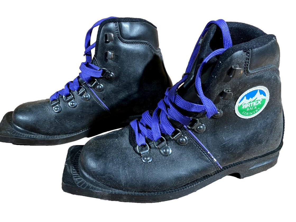 Artex Telemark Nordic Norm Cross Ski Boots Size EU39 US7 NN 75mm 1629