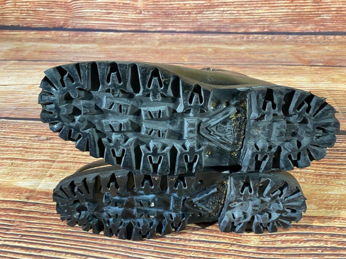 Alpina Vintage Cross Country Ski Boot Kandahar Old Cable Binding EU41 US8 KL57