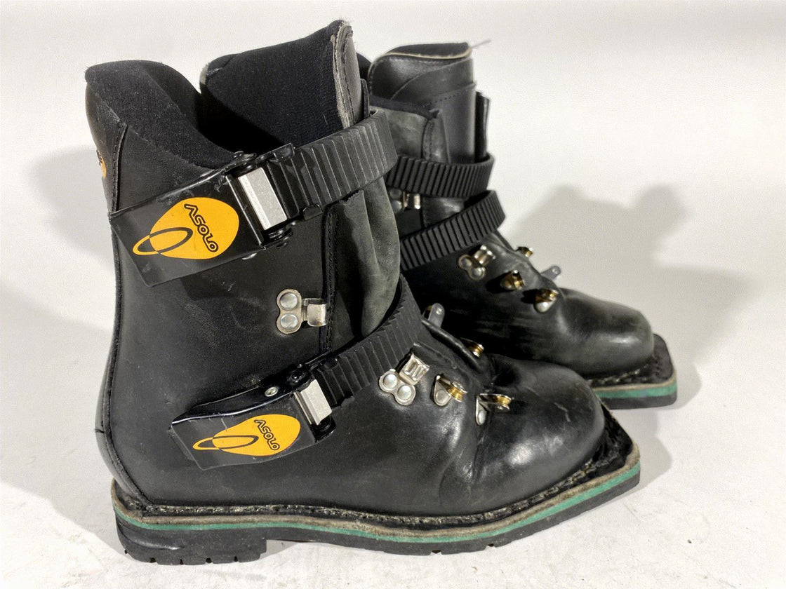 Asolo Extreme Plus Telemark Nordic Norm Cross Ski Boots EU38 US5.5 NN 75mm 1666