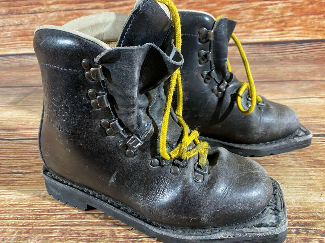Asolo Extreme Telemark Nordic Norm Cross Ski Boots Size EU36 US4.5 NN 75mm 1644