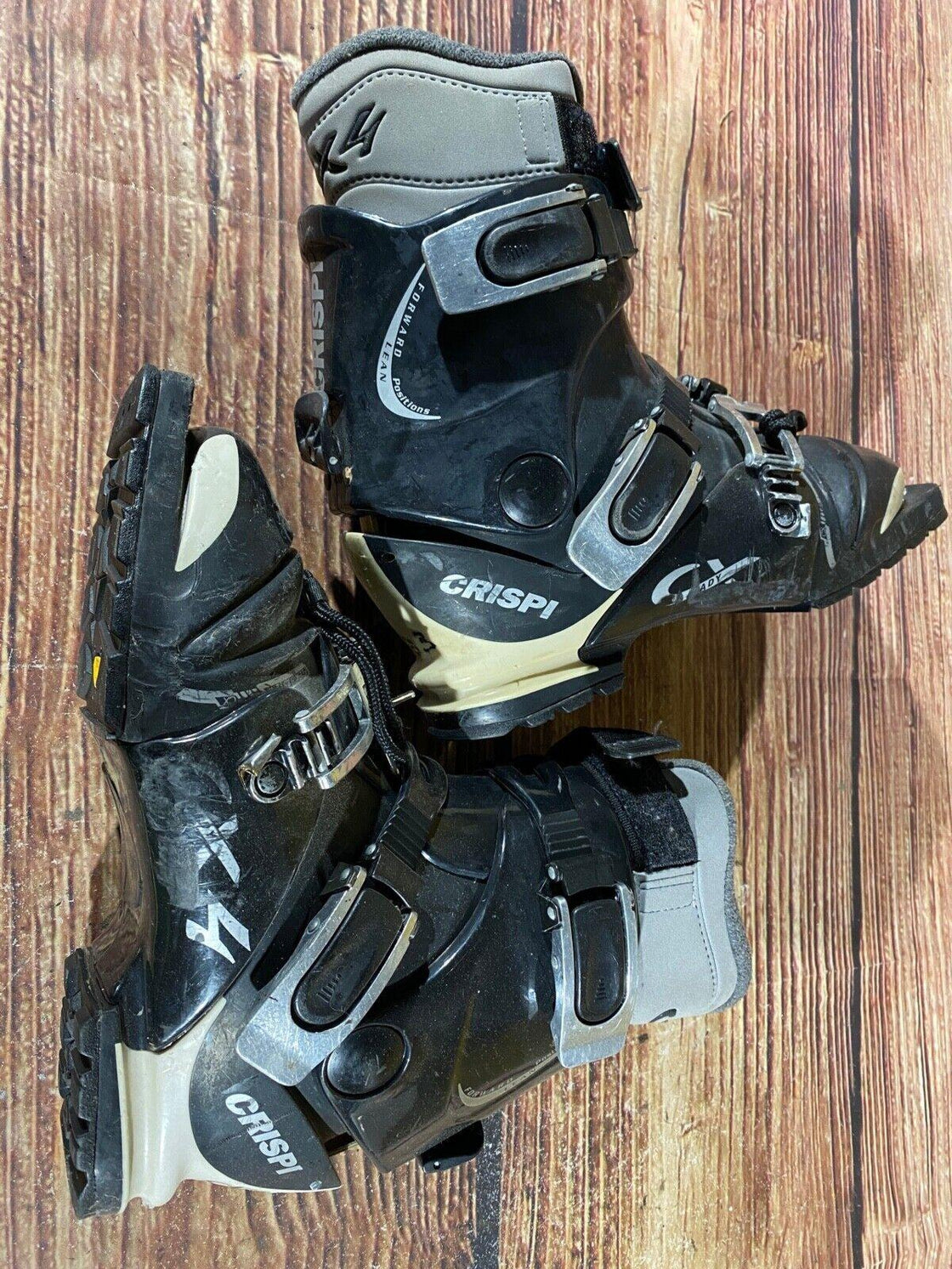 Crispi CX4 Telemark Nordic Norm Cross Ski Boots MONDO 245 for NN 75mm 3pin 1659