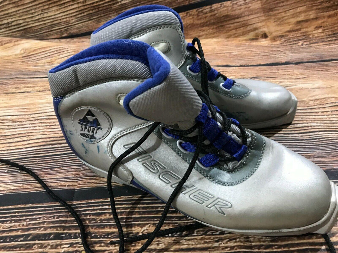 Fischer SL Sport NF Cross Country Ski Boots Size EU42 US9 SNS Profil 1572
