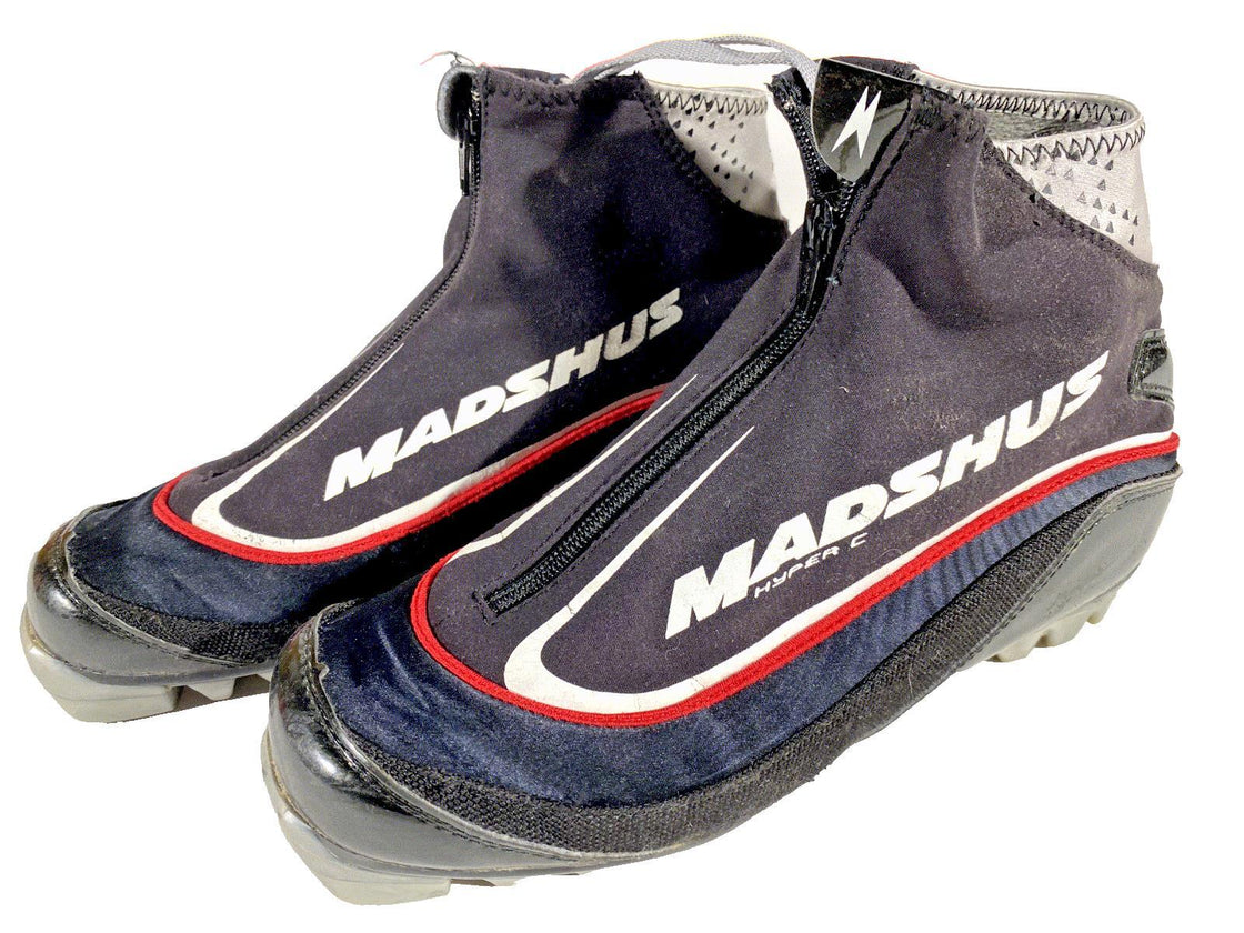 Madshus Hyper C Nordic Cross Country Ski Boots Size EU40 US7 NNN Rottefella 1996