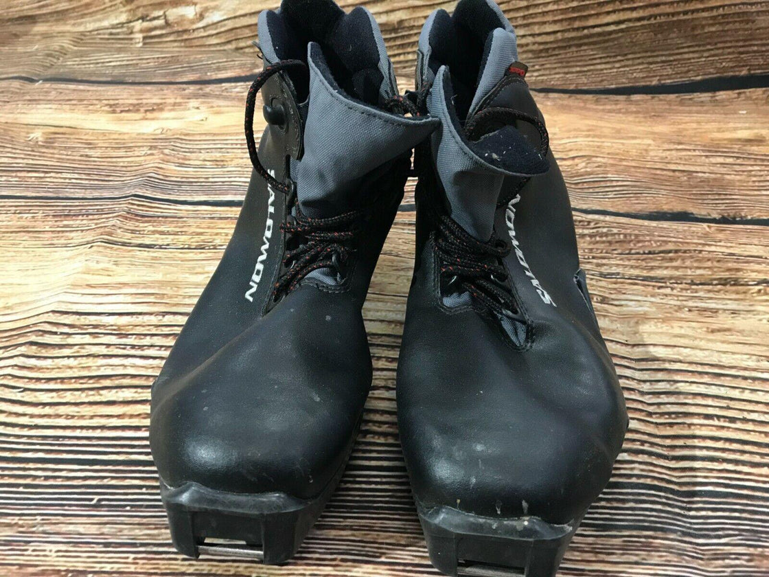 SALOMON Nordic Cross Country Ski Boots Size EU42 US8.5 SNS Profil 2291