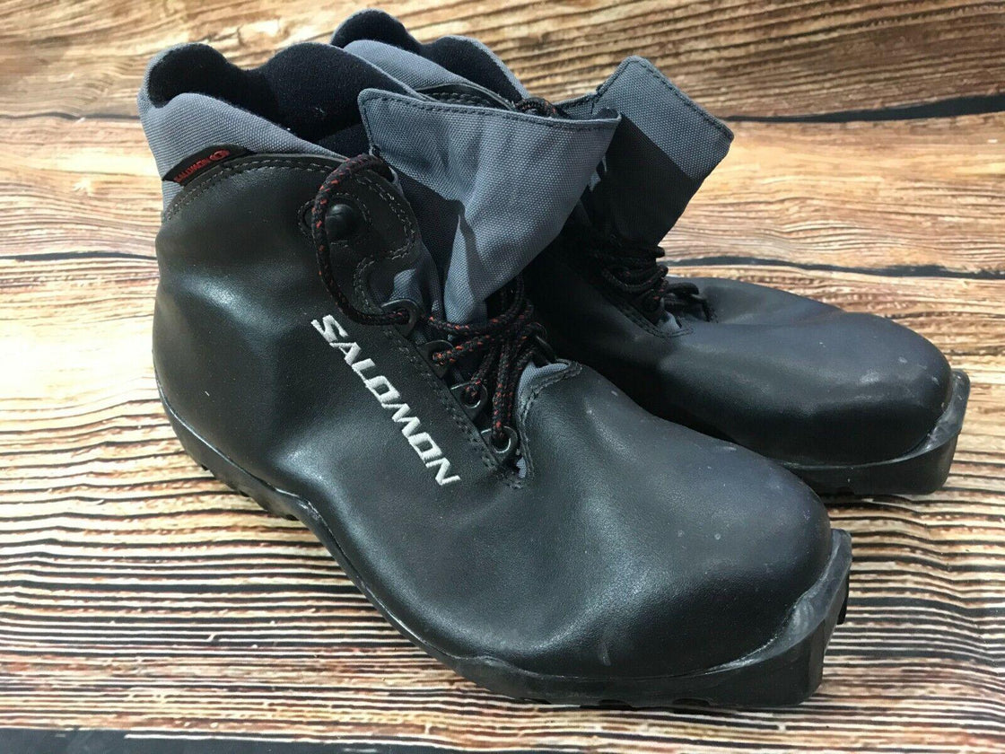 SALOMON Nordic Cross Country Ski Boots Size EU42 US8.5 SNS Profil 2291