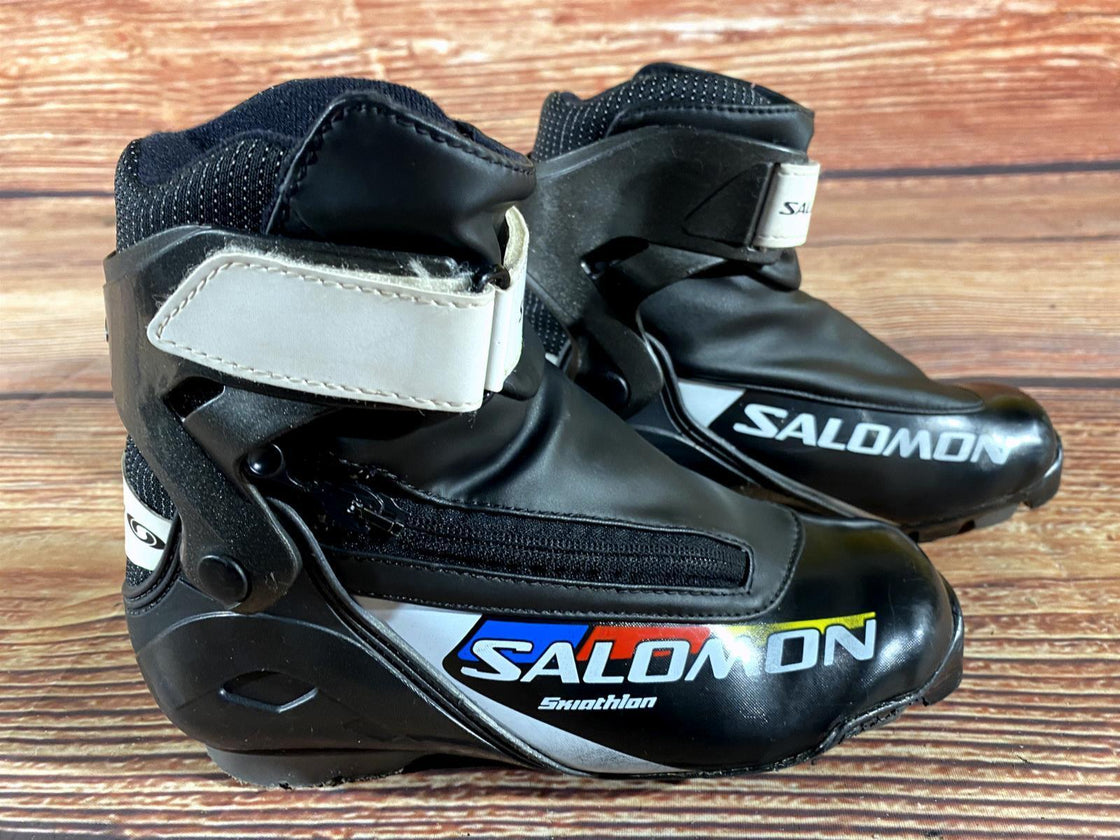 SALOMON Skiathlon Nordic Cross Country Ski Boots Size EU36 US4 SNS Pilot 2125