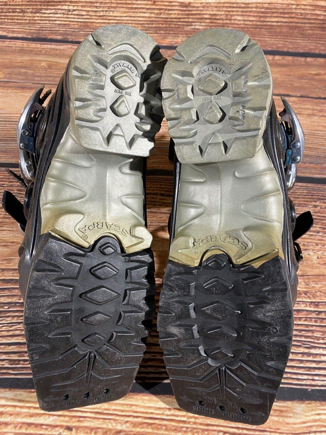 SCARPA T2 Telemark Nordic Norm Cross Ski Boots MONDO 238 US4.5 NN 75mm 3pin 1624