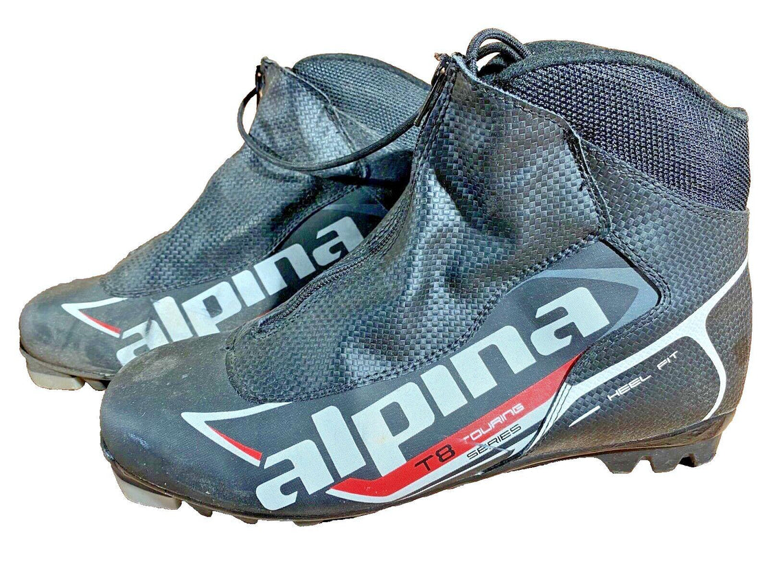 Alpina T8 Nordic Cross Country Ski Boots Size EU43 US9.5 for NNN 3058