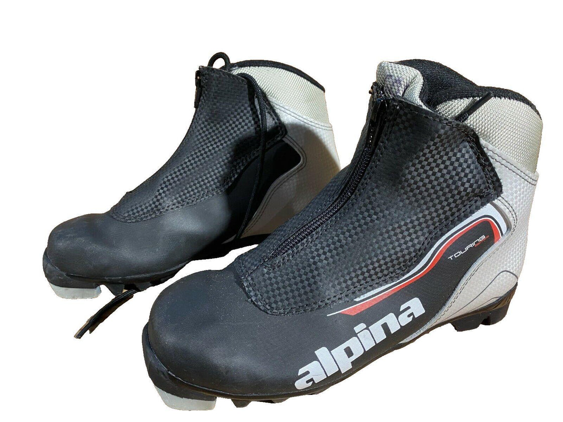 Alpina Touring Junior Nordic Cross Country Ski Boots Size EU36 US4.5 NNN 2924
