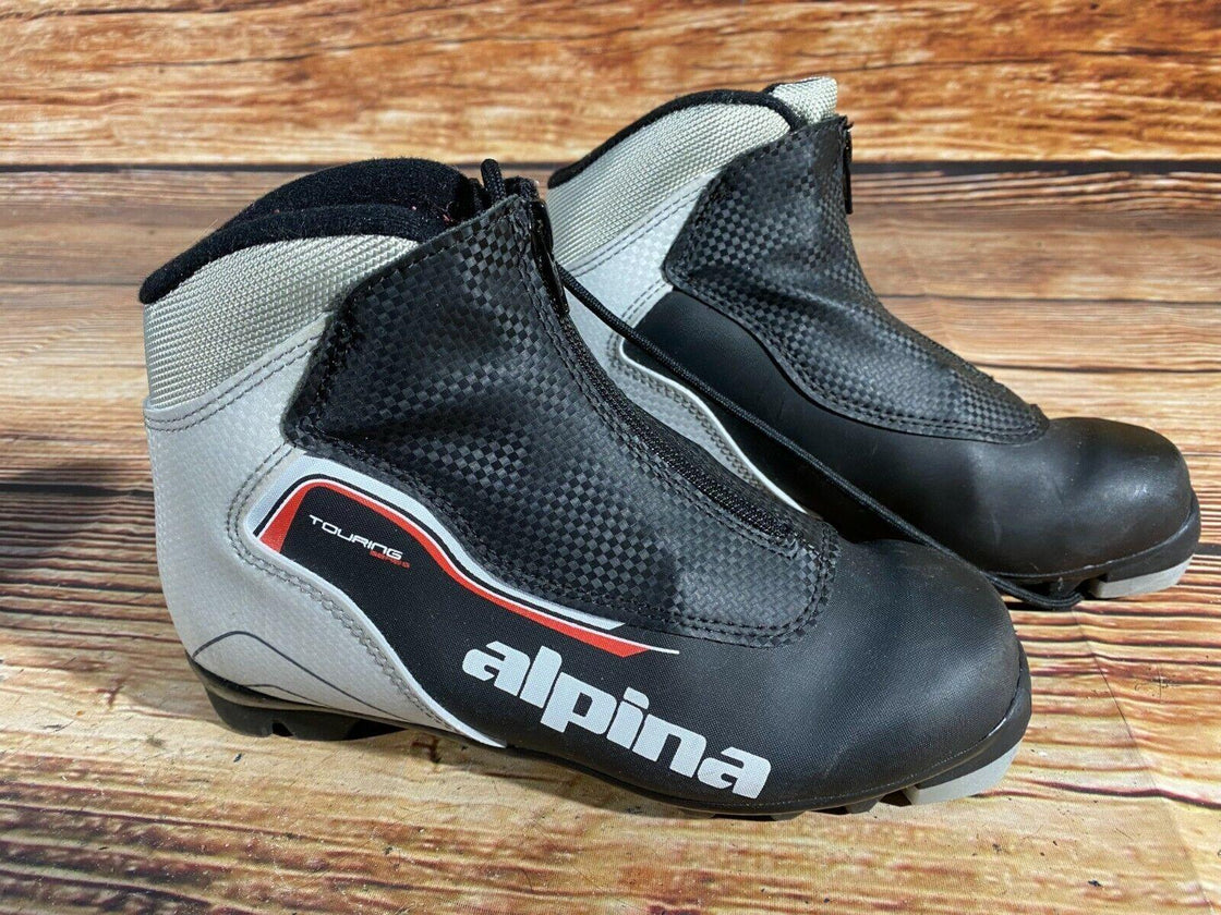 Alpina Touring Junior Nordic Cross Country Ski Boots Size EU36 US4.5 NNN 2924