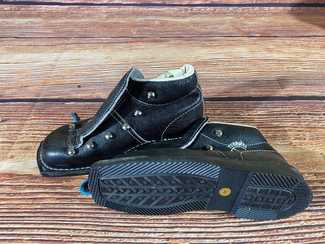 TURPJAXA Vintage Cross Country Ski Boot Kandahar Cable Binding EU39 US6 KL56