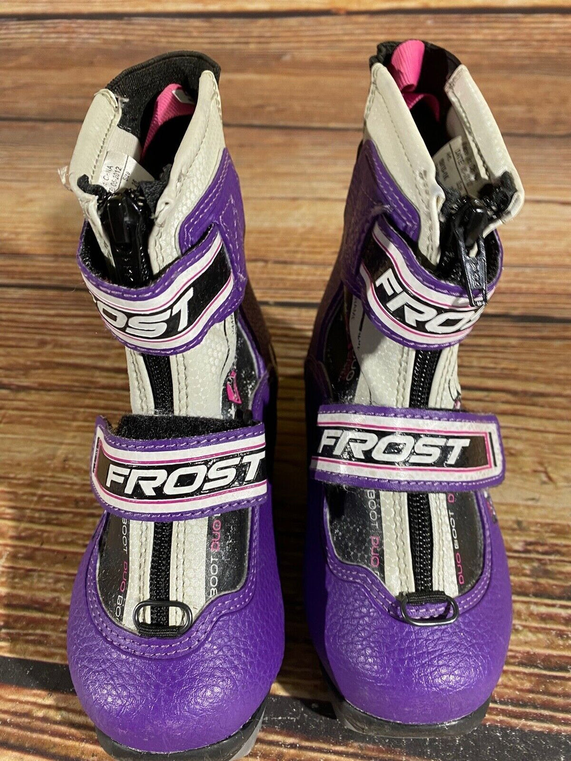 Alpina Frost Kids Nordic Cross Country Ski Boots Size EU26 US8.5 for NNN A-550