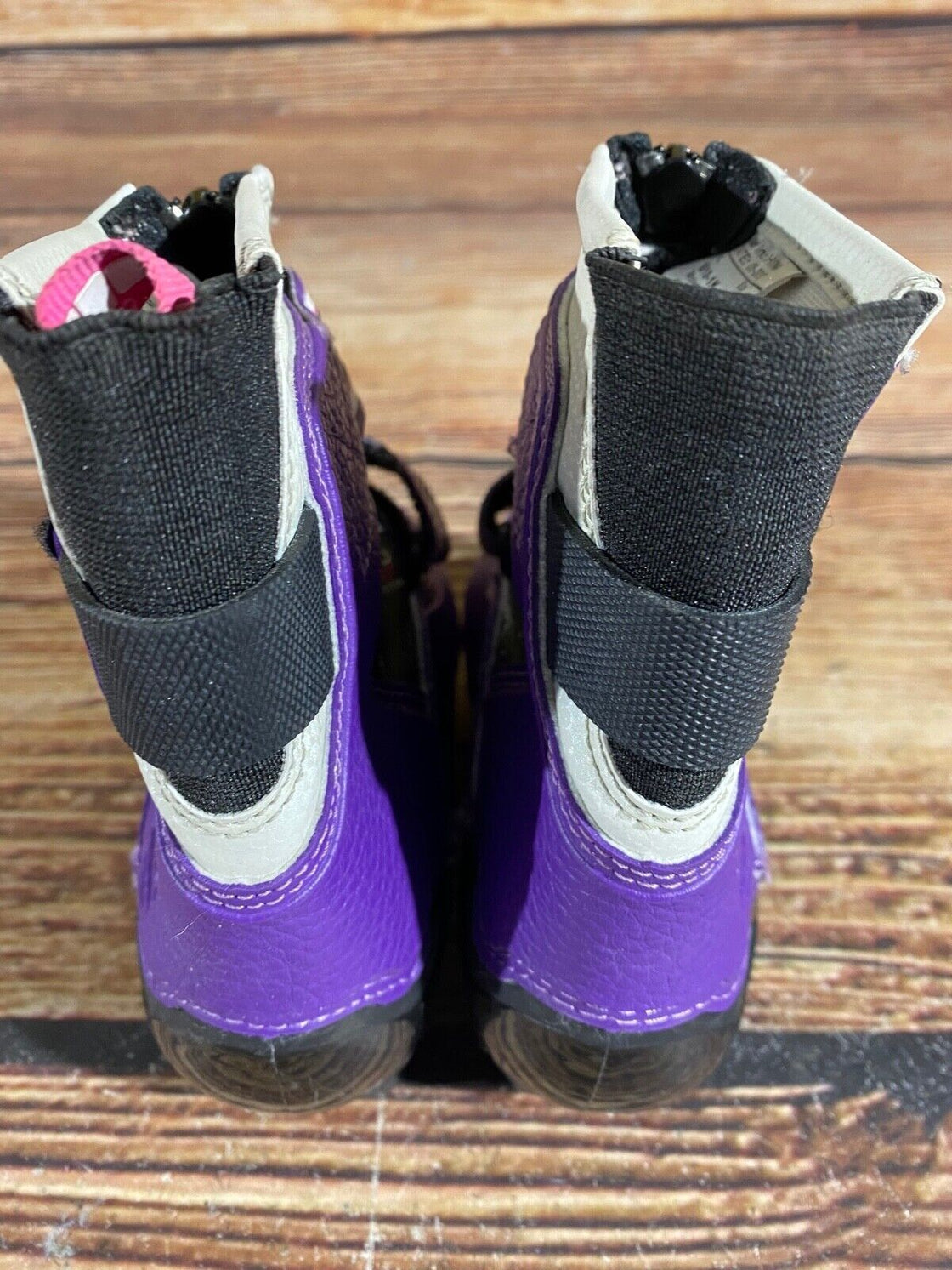 Alpina Frost Kids Nordic Cross Country Ski Boots Size EU26 US8.5 for NNN A-550
