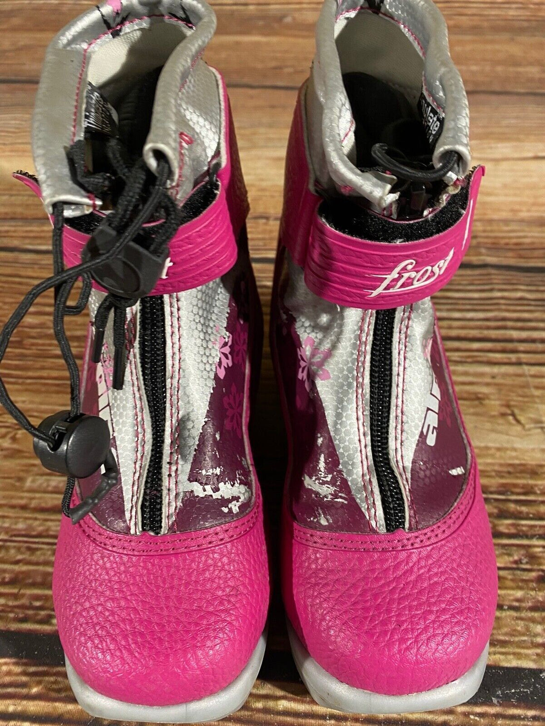 Alpina Frost Kids Nordic Cross Country Ski Boots Size EU30 US11.5 NNN A-531