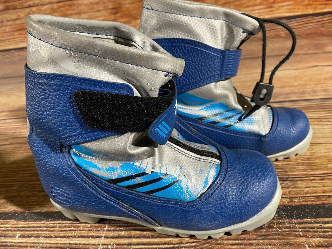 Alpina Frost Kids Nordic Cross Country Ski Boots Size EU33 US2 NNN A-1014