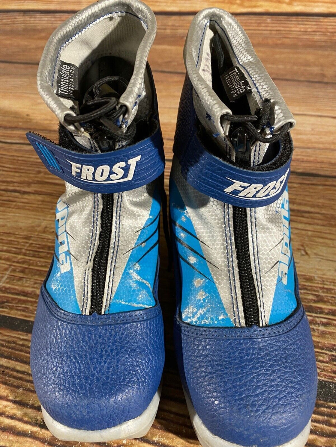 Alpina Frost Kids Nordic Cross Country Ski Boots Size EU33 US2 NNN A-863