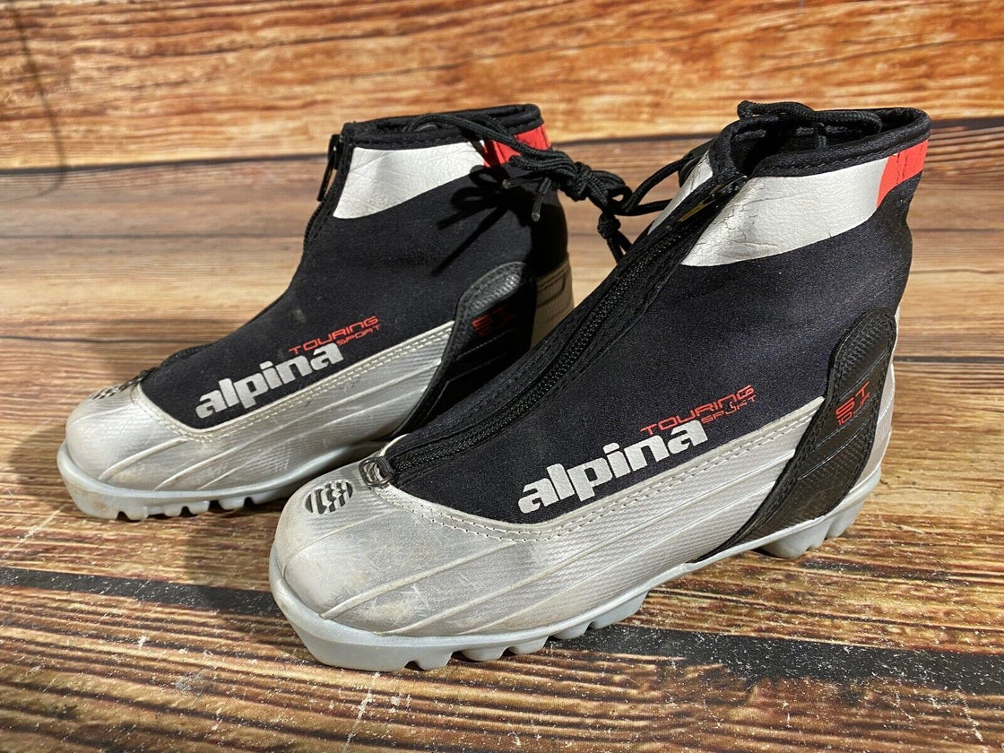 Alpina ST10jr  Kids Nordic Cross Country Ski Boots Size EU34 US3 NNN A-1025